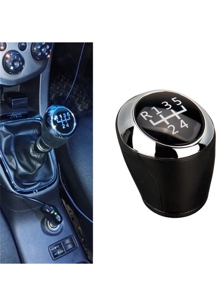 10PCS 5 Hızlı Araba mt Dişli Vites Düğmesi 24108036 Için Chevrolet Aveo Sonic T300 2012-2017 Manuel Şanzıman Düğmesi Kapağı (Yurt Dışından)