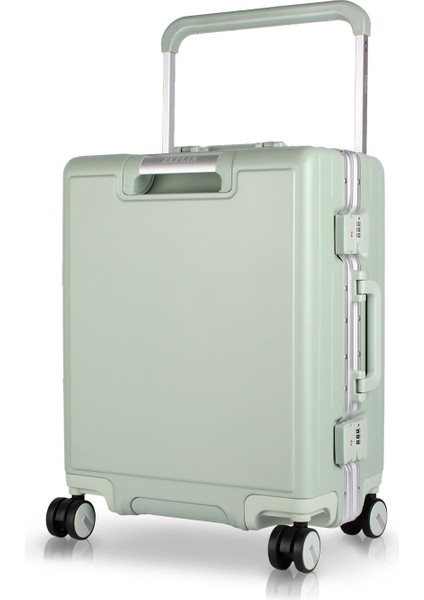 Luna Pc Policarbon Kabin Boy Valiz Yeşil