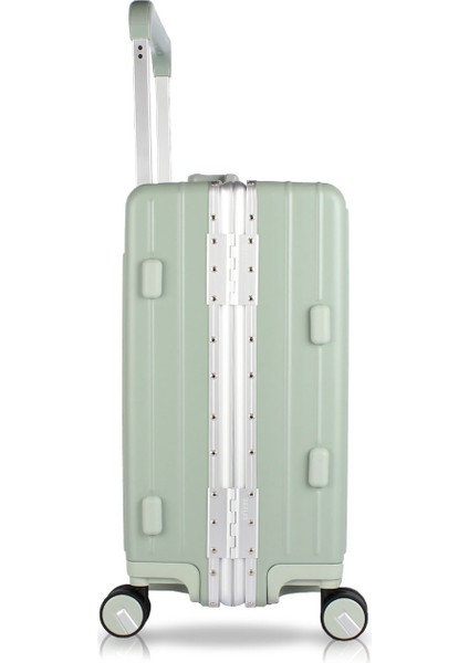 Luna Pc Policarbon Kabin Boy Valiz Yeşil