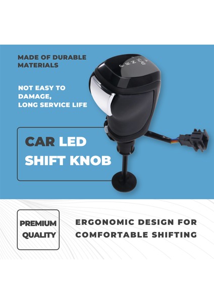 Vw Golf Mk6 Mk7 Passat Için Kırmızı Işık ile Araba LED Vites Değiştirme Topuzu Vites Tutağı (Yurt Dışından) indirimleri