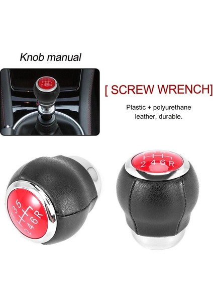 Subaru Impreza Wrx Stı Için Dişli Vites Sopası Düğmesi Wrx Stı 6 Hız Düğmesi 2010 2012 2012 2013 2014 2015 2016 2017 2018 (Yurt Dışından) modelleri