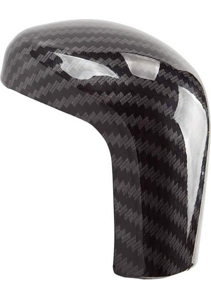 2x Karbon Fiber Baskı Toyota Camry Için Otomatik Dişli Vites Knob Kapak Döşeme 2018-2020 Avalon Corolla Hatchback 2019 2020 (Yurt Dışından) modelleri