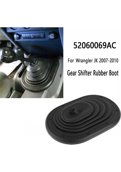 Jeep Wrangler Jk 2007-2010 52060069AC Için Mopar Dişli Kaydırma Kauçuk Önyükleme Dişli Vites Sopası Kapak (Yurt Dışından) modelleri