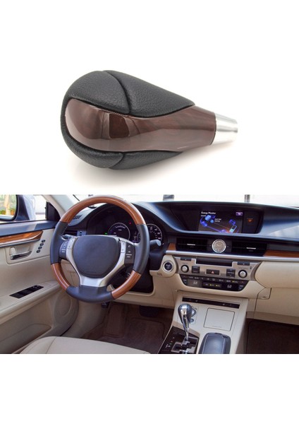 Lexus ES300 IS250 LS400 Toyota Matrıx Hılux Kahverengi Ahşamı Için Araç Otaştırmak Dişli Vart Stıck Kullanıcı Kaptanı (Yurt Dışından) modelleri