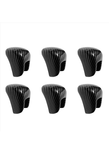 6x Karbon Fiber Abs Dişli Vites Düğmesi Kapağı Trim Honda Civic Için Uyum 11TH 2022 -2023 Accord 2018-2022 Için (Yurt Dışından)