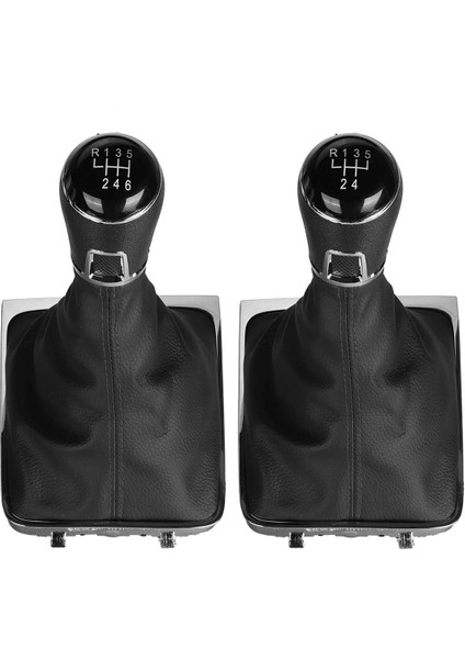 6 Hızlı Dişli Vites Düğmesi Yürüyüşü Önyükleme Kapağı Pu Deri For-Passat 3c B6 3c2 3c5 2005-2011 (Yurt Dışından) fırsatları