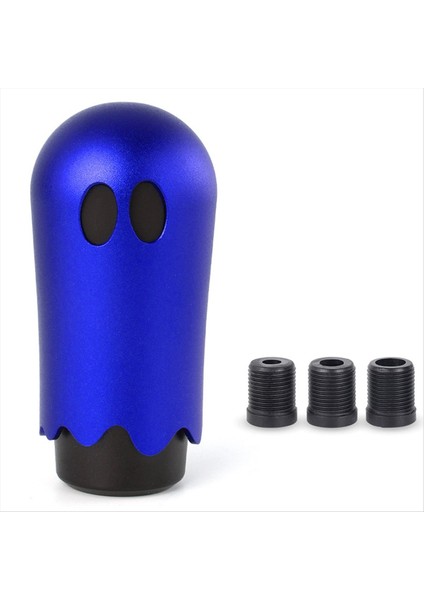 Araba Dişli Vites Düğmesi Cadılar Bayramı Tarzı Hayalet Vites Düğmesi 3 Adaptör M8/10/12 Kişiselleştirilmiş Yaratıcılık Araba Dekorasyonu D (Yurt Dışından)