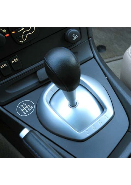 Volvo S60 V70 S60R V70R Için Araba Dişli Vites Düğmesi Pu Deri Kol Kaydırıcı El Topu (Yurt Dışından) fırsatları