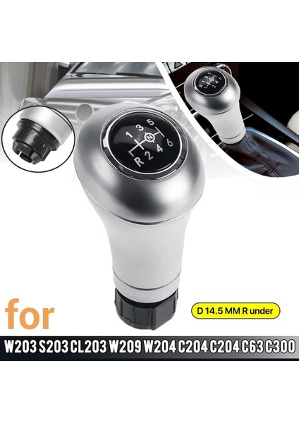 Mercedes Benz W203 S203 CL203 W209 W204 C300 C250 W207 A207 6 Hız Kılavuzu 14 5mm Araç Dişli Vites Değiştirme Düğmesi Değiştirici Kol (Yurt Dışından) fiyatları