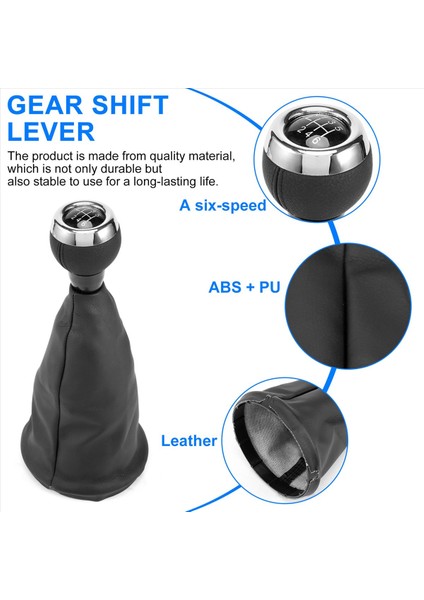 Araba 6 Vites Vites Değiştirme Kolu Dişli Vites Vites Değiştirme Mini Cooper Için R55 R56 R57 R58 R59 R60 R61 (Yurt Dışından)