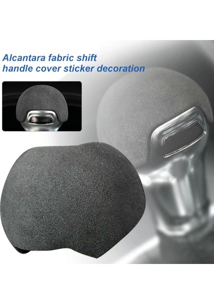 Araba Süet Stil Dişli Vardiya Knob Kapak For-Audi A3 8V S3 2020 2019 2018 2017 2016 2015 2014 (Yurt Dışından) fiyatları