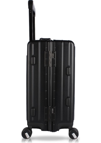 Luna Pc Policarbon Kabin Boy Valiz Siyah