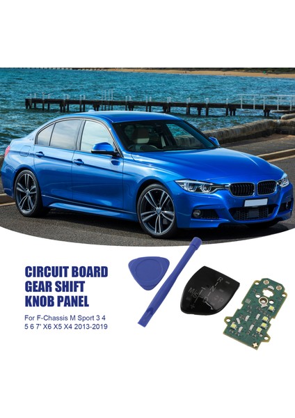 Bmw F-Chassis M Sport Için Araba Dişli Vites Knob LED Panel Devre Kart 3 4 5 6 7 &#39 X6 X5 X4 2013-2019 (Yurt Dışından) fırsatları