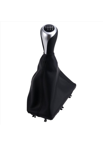 Bmw 1 3 Serisi F20 F20 F30 F31 Lhd Için Pu Deri Toz Geçiren Boot ile Araba 6 Hızlı Kılavuzlu Dişli Kol Stick Düğmesi (Yurt Dışından)