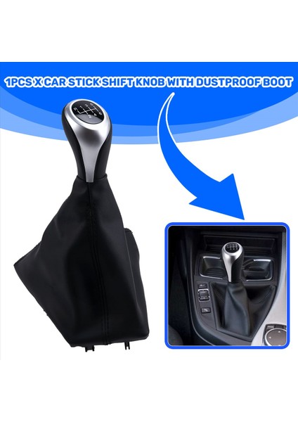 Bmw 1 3 Serisi F20 F20 F30 F31 Lhd Için Pu Deri Toz Geçiren Boot ile Araba 6 Hızlı Kılavuzlu Dişli Kol Stick Düğmesi (Yurt Dışından) indirimleri