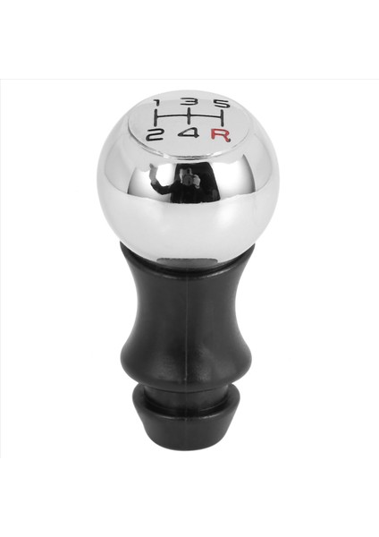 2x 5 Hızlı Alüminyum Dişli Vardiyası Knob Peugeot 106 206 207 306 307 407 408 508 Gümüş+Siyah Numara (Yurt Dışından) fiyatları