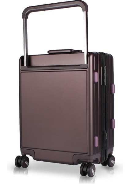 Luna Pc Policarbon Kabin Boy Valiz Mor modelleri