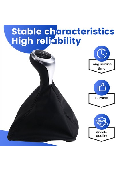 Bmw 1 3 Serisi F20 F30 2011-2016 Rhd Için Pu Deri Toz Geçiren Boot ile Araba 6 Hızlı Kılavuzlu Dişli Kol Stick Düğmesi (Yurt Dışından) fırsatları