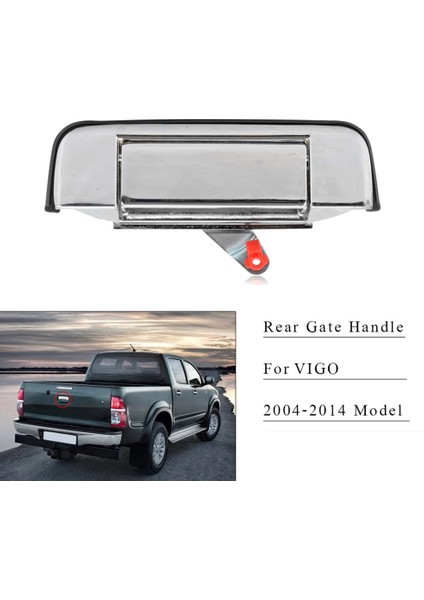 69090-0K060 Krom Araç Bagaj Kapağı Toyota Hilux Vigo 2004-2014 Için Arka Dış Kol (Yurt Dışından) fiyatları