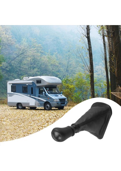 Manuel 6 Hızlı Dişli Çubuk Vardiya Kol Kafa Hentbolu Pu Deri Boot ile Mercedes Benz W639 Vito 2003-2010 (Yurt Dışından) indirimleri