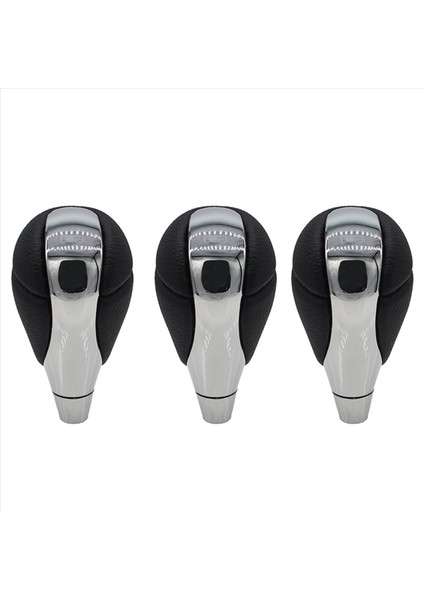 3x Araç Otomatik Dişli Vites Stick Düğmesi Shıfter Kafa Lexus ES300 IS250 LS400 Toyota Jestera Matrıx Hılux Chrome (Yurt Dışından)