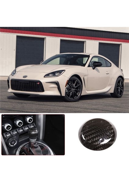 Toyota Için 2x 86 Subaru Brz 2012-2020 Araç Karbon Fiber Dişli Vites Kafası Merkezi Kontrol Dekoru Stickers Aksesuarları (Yurt Dışından) fiyatları