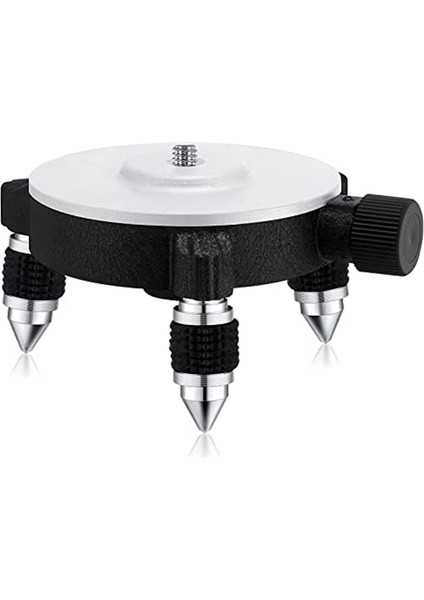 360 ° Lazer Seviyesi Adaptör Döndürme Tabanı Lazer Seviyesi Tripod Konnektörü Dönme Tabanı Pivotlama Tabanı Ince Ayar Tutucu (Yurt Dışından)