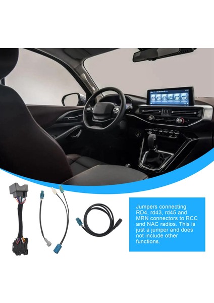 Peugeot Citroen Rcc Radyo Nac Kablosuz Kablo Adaptörü Mrn Adaptör Kablosu Radyo Smeg Smeg+ Yedek Nac Rcc Kablosu (Yurt Dışından) modelleri