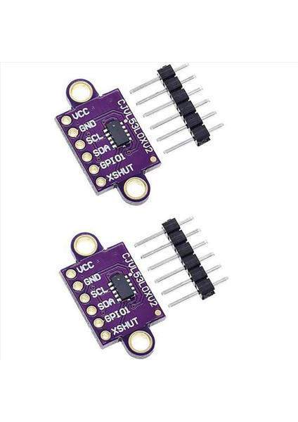15SET VL53L0X Uçuş Süresi Tof Ranging Sensör Breakout 940NM GY-VL53L0XV2 Mesafe Modülü I2C Iıc (Yurt Dışından) indirimleri