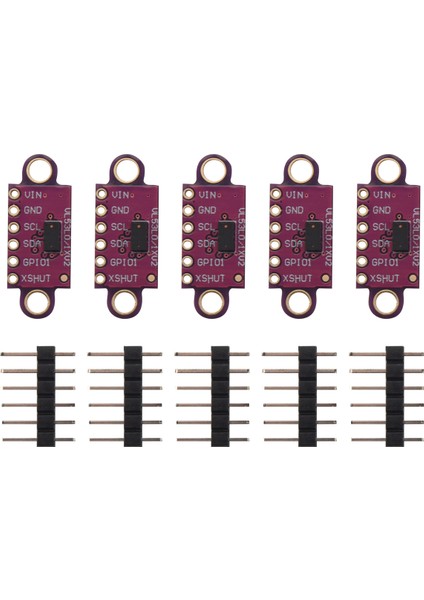 VL53L0X Uçuş Süresi Tof Ranging Sensör Breakout 940NM GY-VL53L0XV2 Mesafe Modülü I2C Iıc (Yurt Dışından)