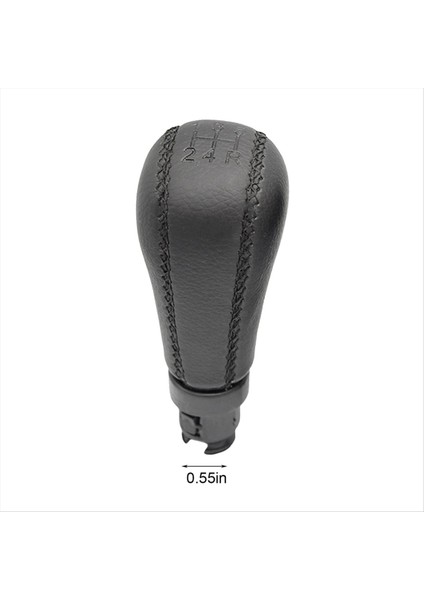 Volvo Için 2x S60 S80 V70 XC70 Pu Deri Dişli Vites Knob Hentbol Aksesuarları 5 Hızlı (Yurt Dışından) fırsatları