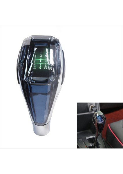 2set Araba Universal LED Toyota Honda Hyundai Nissan Için Manuel Şanzıman Dişli Vites Düğmesi Kol Sopası Başlığı (Yurt Dışından) modelleri