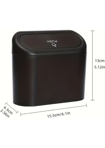 Araç Içi Mini Çöp Kutusu - Kapaklı, Koku Önleyici, Sızdırmaz ve Kompakt Tasarım | Oto Organizer indirimleri