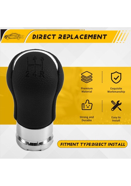 Toyota Hilux Revo 2015-2020 5 Hız Için Araba Gearshift Head Vites Kutusu Vites Gişe Vites Vardiya Hentbol (Yurt Dışından) indirimleri