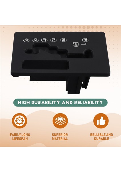 2461A0 Araba Vites Paneli Otomatik Çerçeve Vites Kara Dişli Seçimi Peugeot 206 206CC 306 Citroen C-Elysee Lhd (Yurt Dışından) fırsatları