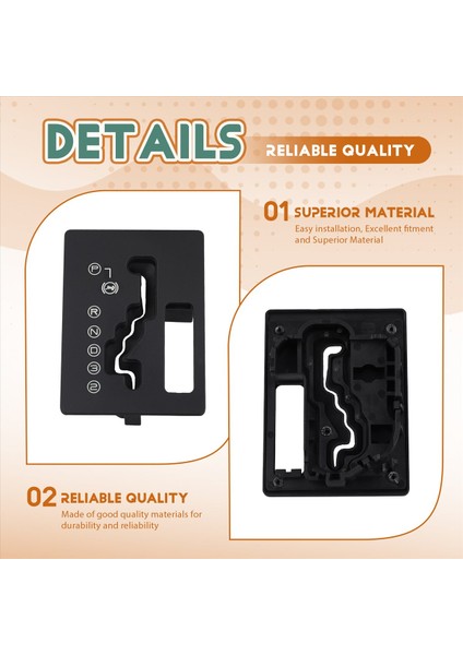 2461A0 Araba Vites Paneli Otomatik Çerçeve Vites Kara Dişli Seçimi Peugeot 206 206CC 306 Citroen C-Elysee Lhd (Yurt Dışından) indirimleri