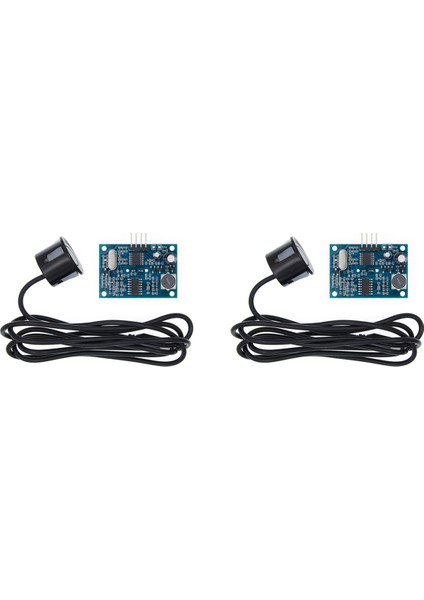2 Set JSN-SR04T Entegre Ultrasonik Modül Mesafe Ölçüm Ölçme Dönüştürücü Sensör Arduino Ahududu Pı Için Su Geçirmez (Yurt Dışından)