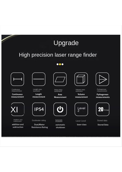 Snakol Mesafe Ölçer Mesafe Ölçüm Enstrümanı Profesyonel Dijital Mesafe Ölçer Ölçüm Aracı (Yurt Dışından) modelleri
