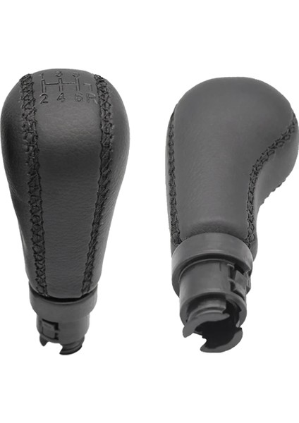 Volvo S60 S80 V70 XC70 Pu Deri Dişli Vites Knob Hentbol Aksesuarları 5 Hız (Yurt Dışından) indirimleri