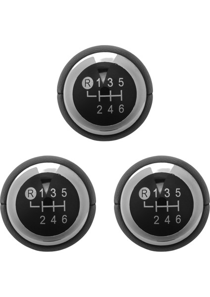 3x Araba 6 Hızlı Abs Plastik mt Dişli Vites Değiştirme Toyota Corolla Için 1 8mt 2007-2013 / Rav4 Avensis Yaris D4D Kara Çubuk (Yurt Dışından)