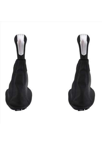 2x 5 Hızlı Manuel Vites Vites Değiştirme Düğmesi Vites Değiştirici Kolu Yürüyüşü Önyükleme Kapağı Chevrolet Spark Için 2011-2016 (Yurt Dışından) modelleri