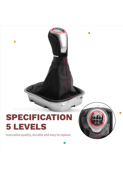 Vw Polo 6r 6c Hatchback Sedan Için Stil Dişli Vites Knob 2011-2019 Seviye Değiştirme Düğmesi Gaiter Boot Cover 5 Hızlı (Yurt Dışından) indirimleri