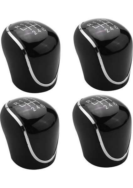 Ford Mondeo Iv S-Max C-Max Transit Focus Mk3 Mk4 Kuga Için 4x 6 Hızlı Araç Pu Deri Dişli Vites Değiştirme Kişisi Vardiya Kolu (Yurt Dışından)