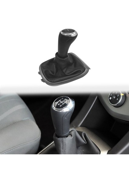 Manuel 5 Hızlı Dişli Çubuk Vardiya Kol Kafa Kafa Kafası Deri Boot ile Chevrolet Aveo 2011-2014 1 4t (Yurt Dışından) fiyatları