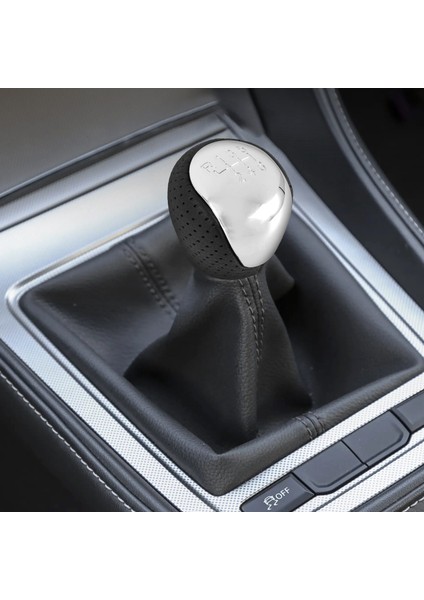 Hyundai Elantra I30 IX35 Tucson Için Spor Delikli Deri Dişli Topuz Krom 6 Hız (Yurt Dışından) fiyatları