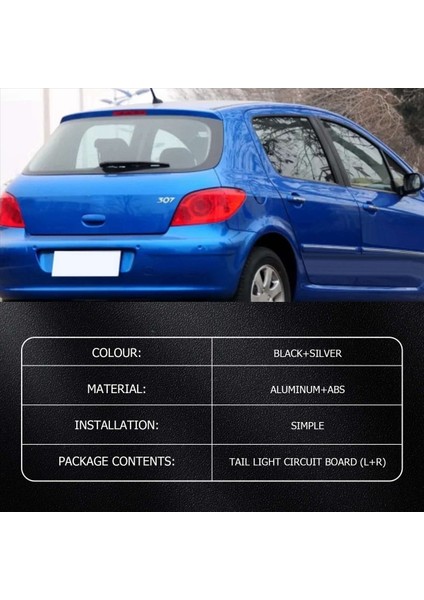 Peugeot 307 Sedan Için 2008-2013 Araba Freni Işık Kuyruk Işık Devre Kablo Kablo Lambası (Yurt Dışından) fırsatları