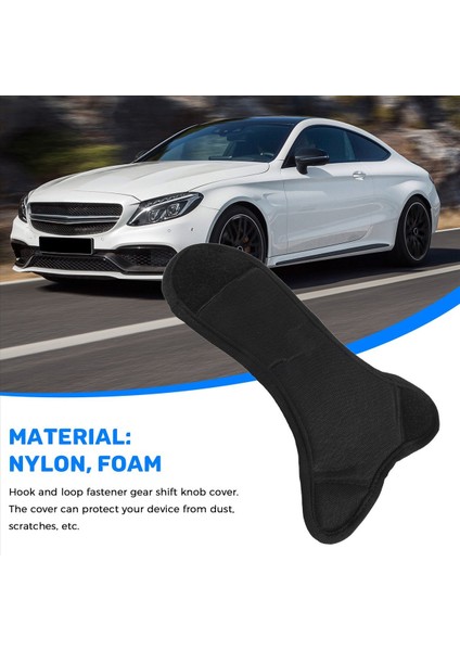Köpük Yastıklı Kamyon Vites Vites Değiştirme Düğmesi Vites Değiştirici Kapak Kol Ped Çantası Siyah (Yurt Dışından) indirimleri