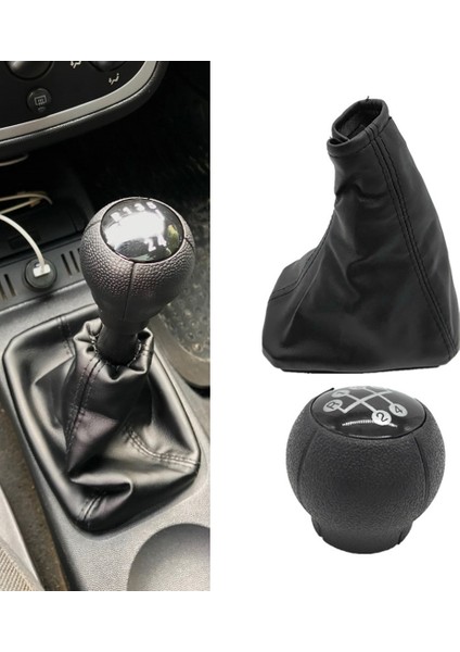 Opel Corsa C Tigra B Combo C B Için Handbrake Boot ile Araba Vardiya Vardiya Toz Kapağı Deri Dişli Vardiya Kapağı (Yurt Dışından) fırsatları