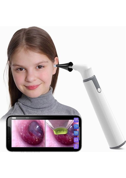 Teslong SA39W Wifi Görsel Otoskop Kulak Endoskop Kamera Kulak Temizleyici Kamera Kulaklar Için Burun Diş Desteği Ios Android (Yurt Dışından) indirimleri