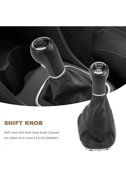 Vites Kolu Vites Bot Dişlisi Düğmesi 5 Vites Opel Adam M13 Corsa E X15 De 55496814 (Yurt Dışından) indirimleri